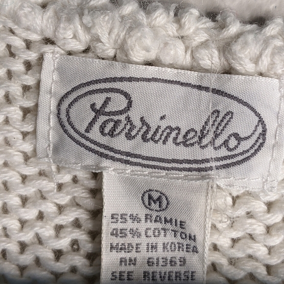 Vintage 1980’s Floral Knit Sweater Vest - Picture 3 of 4